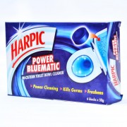 Harpic Power Bluematic In-cistern Toilet Bowl Cleaner 6 X 50g