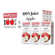 Marigold 100% Juice Drink 200mlx3x8 - APPLE