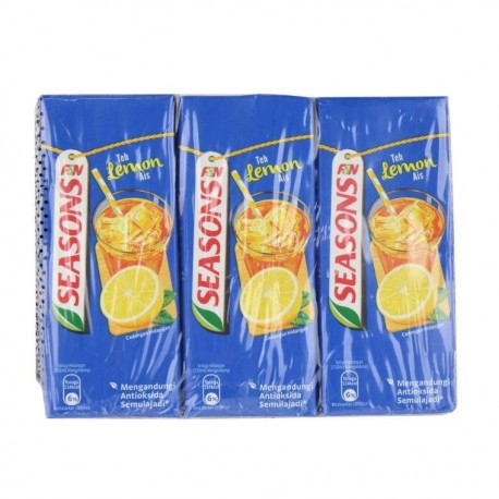 F&N Seasons Ice Lemon Tea 250ml x 6 Tetra
