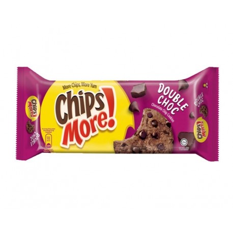 Chips More Chocolate Chip Cookies 135g - Double Choc