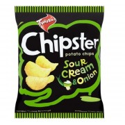 Twisties Chipster Potato Chips 60g - Sour Cream & Onion
