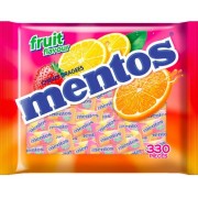 Mentos Chewy Dragees Pillow Pack 330's - Fruit