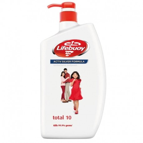 Lifebuoy Anti-bacterial Body Wash 950ml - Total 10