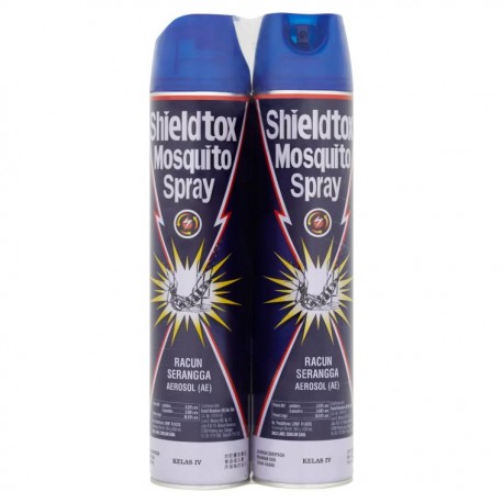 Shieldtox Mosquito Spray 600ml x2