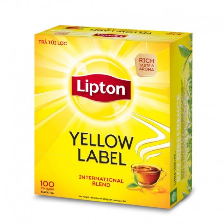 Lipton Yellow Label Black Tea 2g x 100 Tea Bags