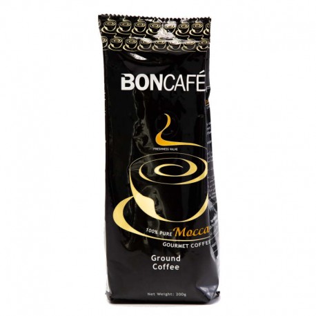 BONCAFE Mocca Blend Ground Coffee 200g