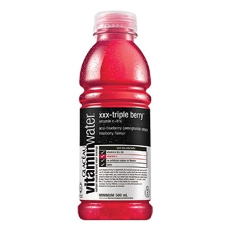 Glaceau XXX-Triple Berry Vitamin Water 500ml