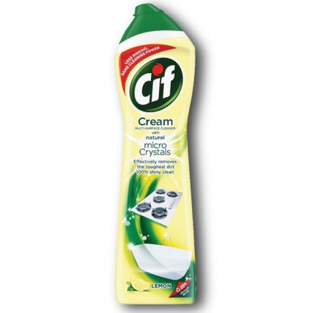 Cif Cream Multi-surface cleaner 660ml - Lemon