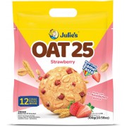 Julie's Oat 25 Biscuits 300g - Strawberry