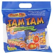 SNEK KU Tam Tam Crab Flavoured Snack 8x20g pack