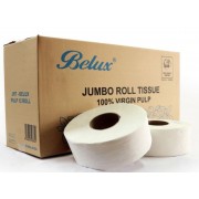 BELUX Jumbo Roll 2ply Tissues 130m x12rolls (pulp)