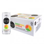 VIDA ZERO Original Citrus Sparkling Flavoured Drink 325mlx24