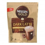 Nescafe Gold 3in1 Dark Latte 34gx12s