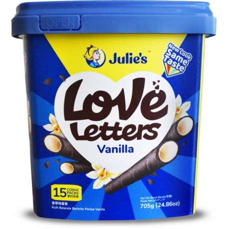 Julie's Love Letter 705g - Vanilla Flavoured