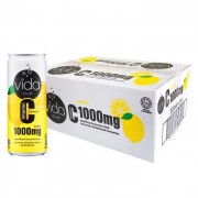 VIDA Vitamin C Lemon Sparkling Flavoured Drink 325mlx24