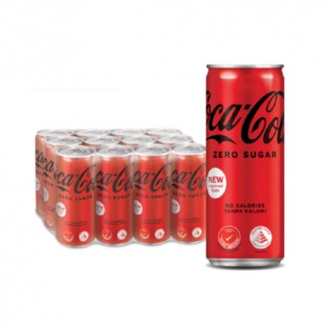 Coca-cola 320ml x12 (tin) - NO SUGAR