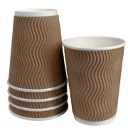 8oz Ripple Paper Cup - 20's Pack
