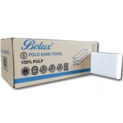 BELUX 5 Fold Hand Paper Towel 160s x22Packs