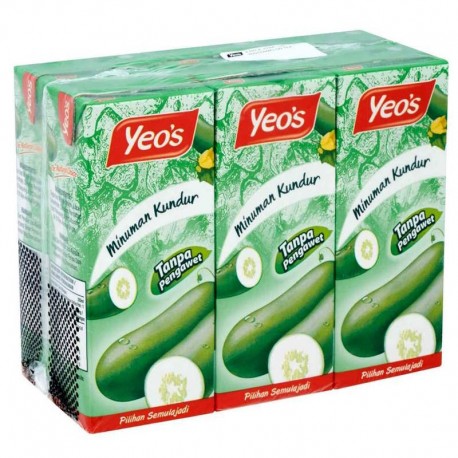 Yeo's Winter Melon Drink 6x250ml (Tetra)