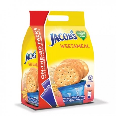 Jacob's Wheat Cracker Multipack 418.5g - Weetameal