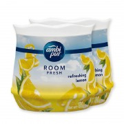 Ambi Pur Gel Room Fresh 180gx2 Twin Pack - Refreshing Lemon