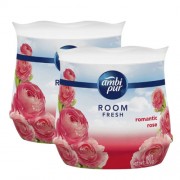 Ambi Pur Gel Room Fresh 180gx2 Twin Pack - Romantic Rose