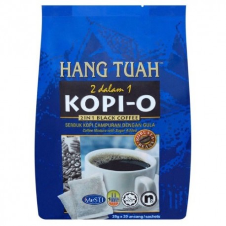 Hang Tuah 2in1 Robusta Coffee 16x13g (Blue)