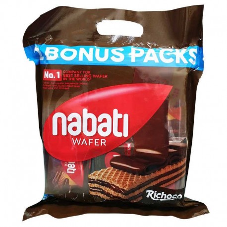 Nabati Richoco Cream Wafer 20g x18s - Chocolate