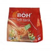 BOH Teh Tarik Kurang Manis Instant Milk Tea Beverage with Ginger-12s