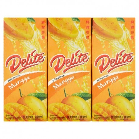 DELITE Mango Drink 6x250ml (Tetra)