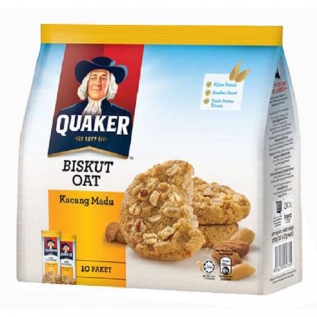 Quaker Oat Cookies with Honey Nuts 250g