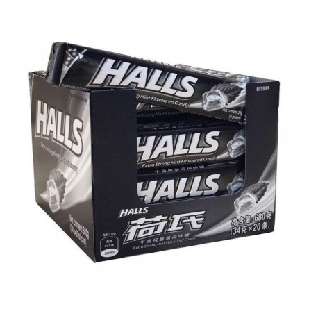 Halls Stick Candy 34g x 20 - Extra Strong