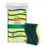 3M Scotch-Brite Tough Clean Scrub Sponge 6s (Wave Shape)