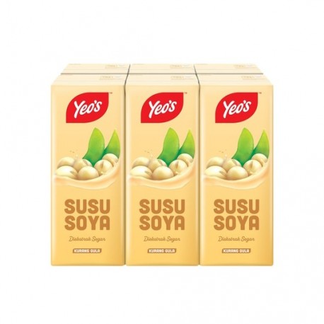 Yeo's Soya Bean Drink 6x250ml (Tetra)