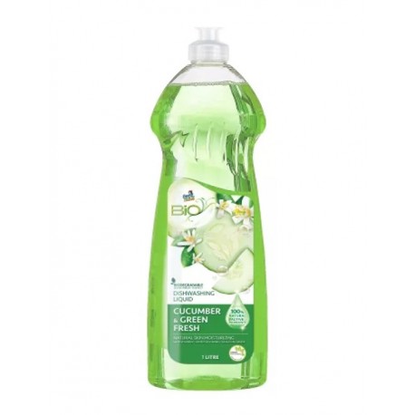 Goodmaid Bio Dishwashing Liquid 1L - Cucumber & Green Fresh