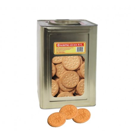 Khong Guan Large Marie Biscuits 4.0Kg (Bulk Tin)