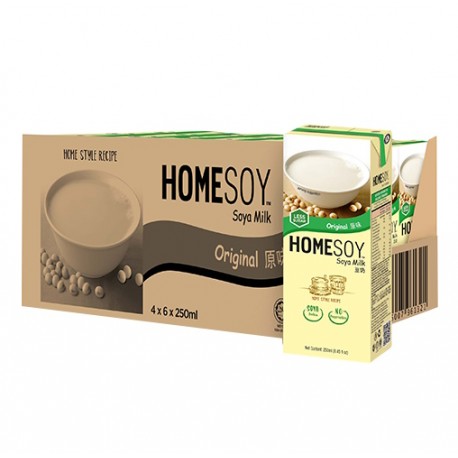 Homesoy Original Soya Milk 4x6x250ml