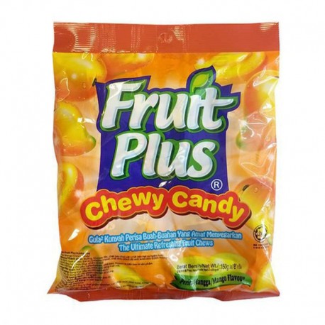 Fruit Plus Chewy Candy 120g - Mango