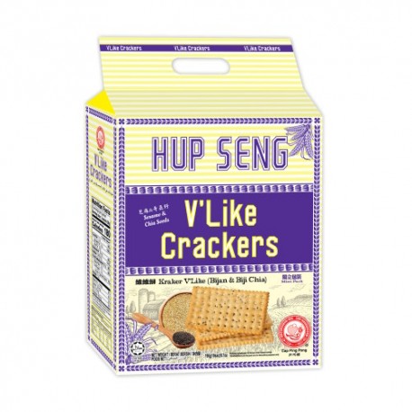 Hup Seng V'Like Crackers 190g - Sesame & Chia Seeds