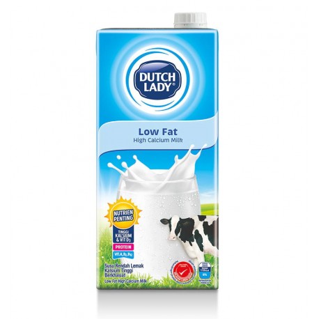 Dutch Lady UHT Low Fat High Calcium Milk 1L