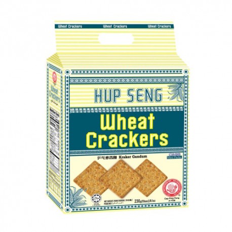 HUP SENG Wheat Crackers 230g -10 sachets