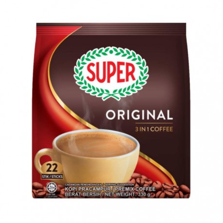SUPER 3in1 Original Coffee 15g x22s