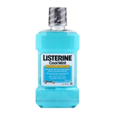 Listerine Antiseptic Mouthwash 250ml - Cool Mint