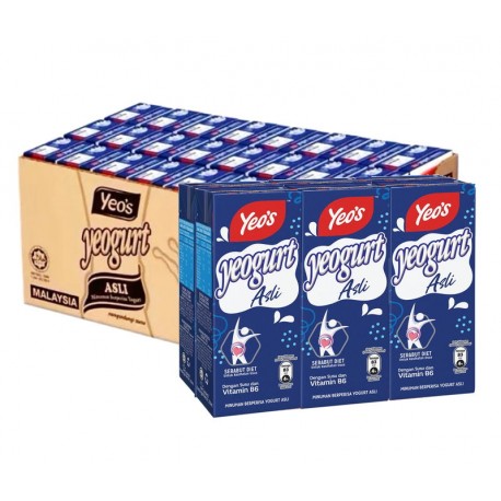 Yeo's Yeogurt Original Yogurt Flavoured Drink 250mlx6x4
