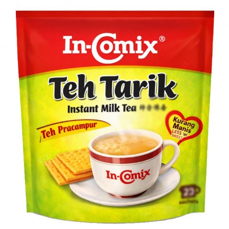 In-Comix Teh Tarik Instant Milk Tea 30g x15s