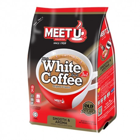 Meet U 3in1 White Coffee Tarik 12x38g