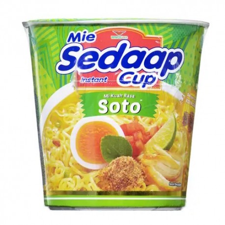 Mi Sedaap Cup Instant Noodles 77g - Soto