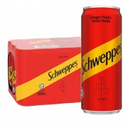 Schweppes Ginger Soda Drink 320ml x12
