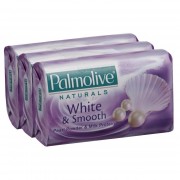 Palmolive Naturals Bar Soap 3 x 80g -White & Smooth