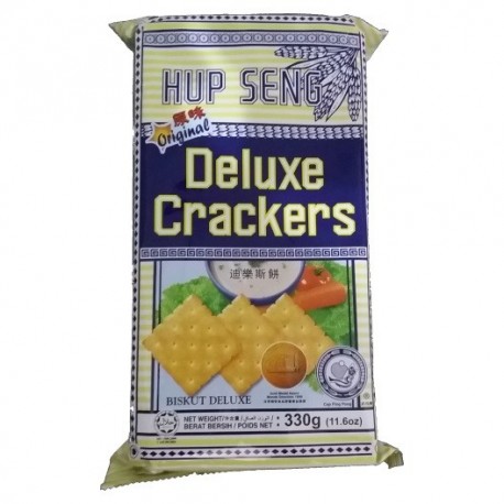 Hup Seng Deluxe Crackers 258g- Original